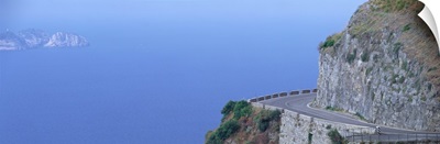 Cliff Road near Positano Italy
