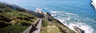 Cliff walk at Point Reyes National Seashore, San Francisco, California