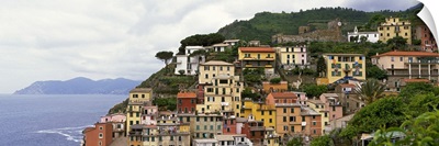 Cliffside buildings of Cinque Terre region, Manarola, Italy