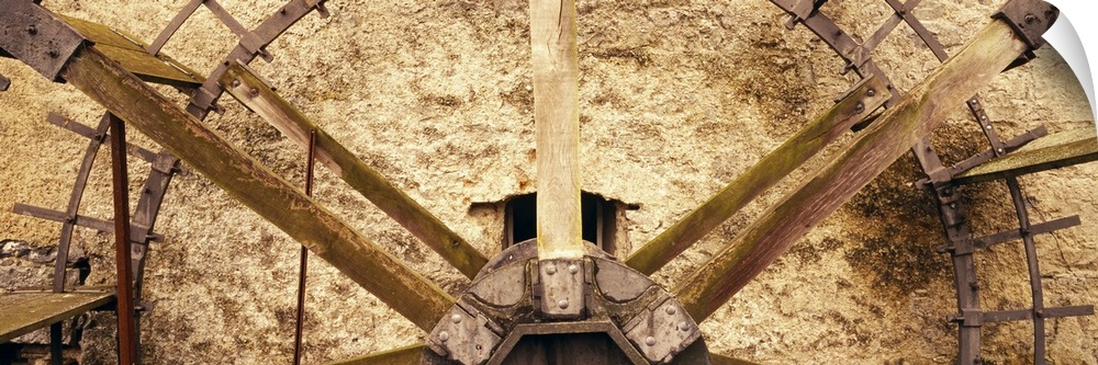 Close-up of a wheel, Kells Priory, County Kilkenny, Republic Of Ireland