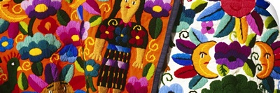 Close-up of textiles, Guatemala