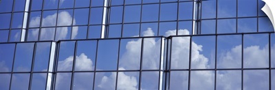 Cloud Reflection on Building Tampa FL
