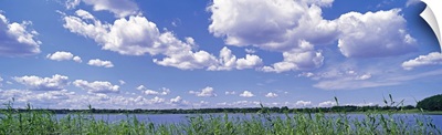 Clouds Lake Schleswig-Holstein Germany