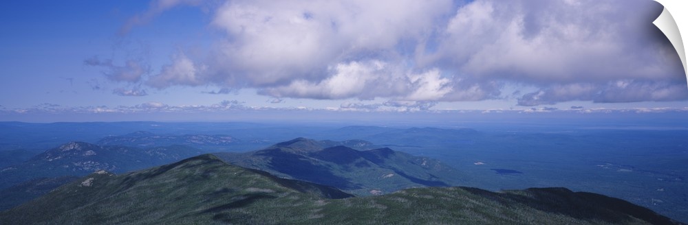 Clouds over a landscape, Whiteface Mountain, Adirondack Mountains, New York State