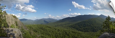 Clouds over a mountain range, Adirondack Mountains, New York State