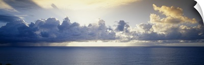 Clouds over an ocean, Hawaii