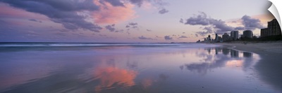 Clouds over the sea, Main Beach, Surfers Paradise, Queensland, Australia