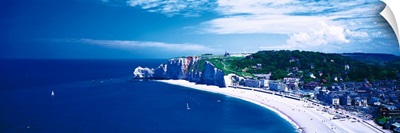 Coastline Normandy France