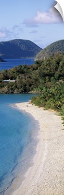 Coastline, Trunk Bay, St. John, US Virgin Islands