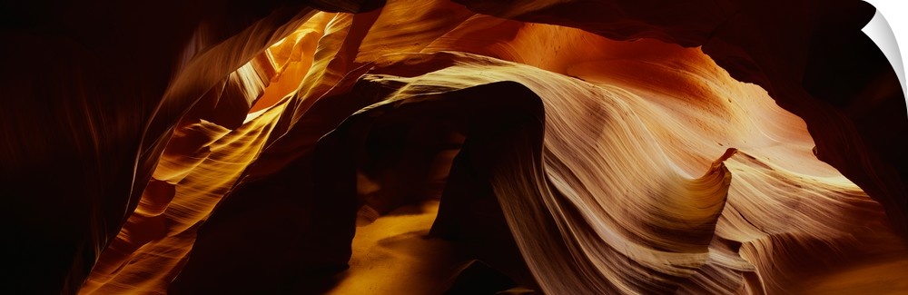 Detail of sandstone from Antelope Canyon