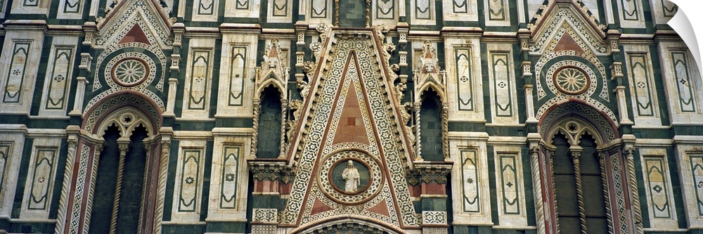 Florence, Italy Duomo exterior wall detail
