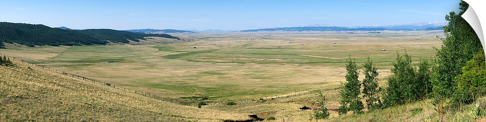 Distant view of a landscape, South Park, Colorado,
