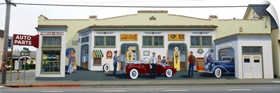 Duane Flatmo Mural, Eureka, Humboldt County, California