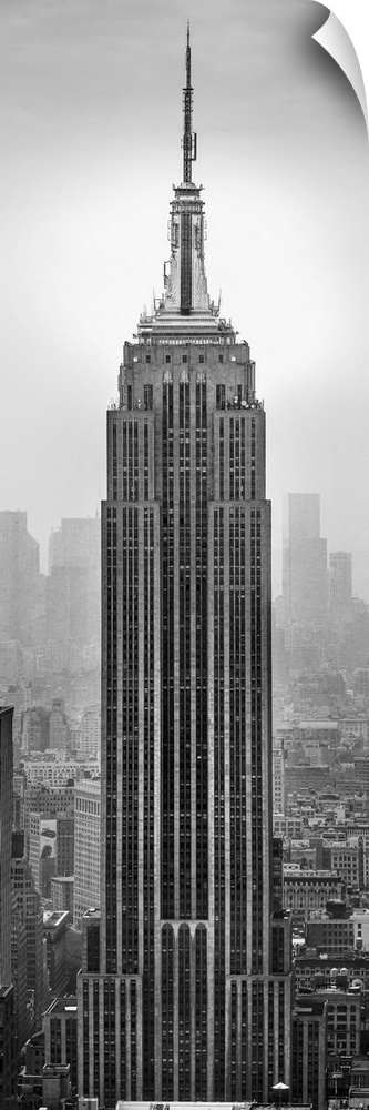 Empire State Building in a city, Manhattan, New York City, New York State, USA.