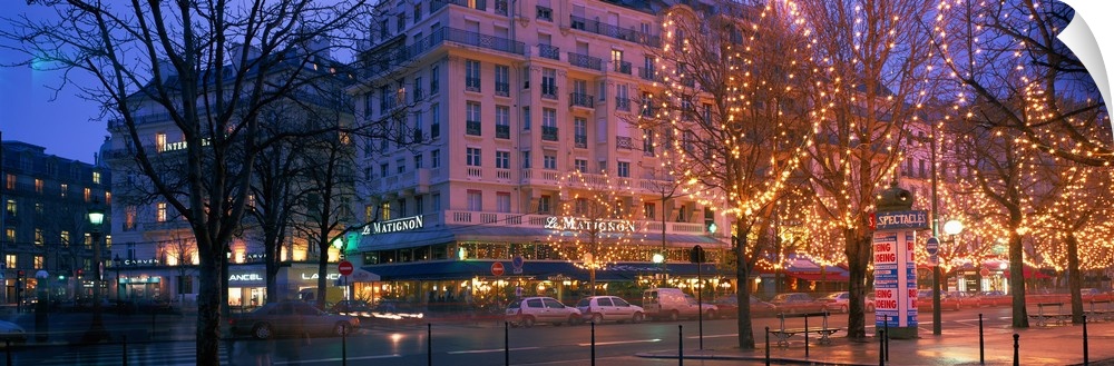 Evening Paris France