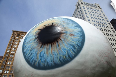 Eyeball sculpture, Chicago, Cook County, Illinois