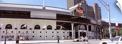 Facade of a baseball stadium, Coca Cola Field, Buffalo, Erie County, New York State