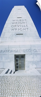 Facade of a memorial, Wright Brothers National Memorial, Kill Devil Hills, Outer Banks, North Carolina