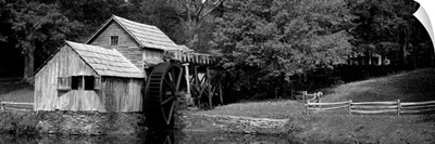 Facade of a mill, Malbry Mill, Blue Ridge Parkway, North Carolina
