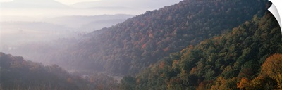 Fall Foliage & Hillsides Allegany Co Early Morning  MD