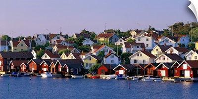 Fishing Village on the West Coast Fiskebaeckskil Sweden