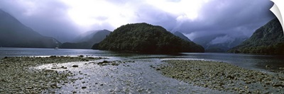 Fjords in Doubtful Sound, South Island, New Zealand