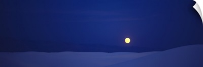 Full Moon White Sands National Monument NM