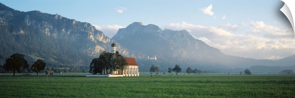 Germany, Bavaria, St Coloman's Church