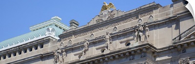 Golden eagle statue atop of Indiana State Capitol Building, Indianapolis, Indiana