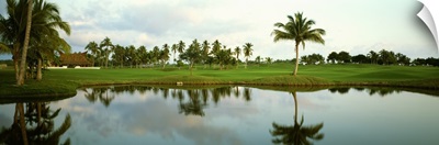 Golf course at Isla Navadad Resort in Manzanillo, Colima, Mexico