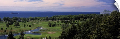 Golf course, Mackinac Island, Michigan