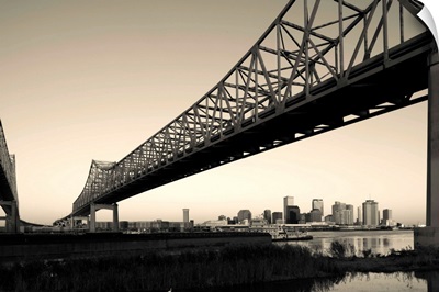 Greater New Orleans Bridge, Mississippi River, New Orleans, Louisiana