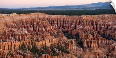 High angle view of rock formations, Bryce Canyon, Bryce Canyon National Park, Utah