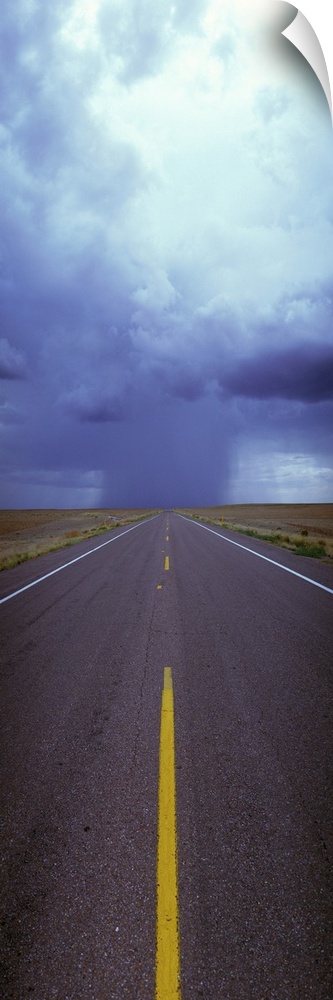 Highway with storm Arizona