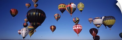 Hot air balloons floating in sky, Albuquerque International Balloon Fiesta, Albuquerque, Bernalillo County, New Mexico,