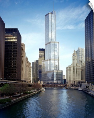 Hotel in a city, Trump International Hotel And Tower, Chicago, Cook County, Illinois