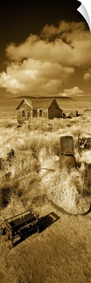 House in a ghost town, Bodie Ghost Town, Mono County, California