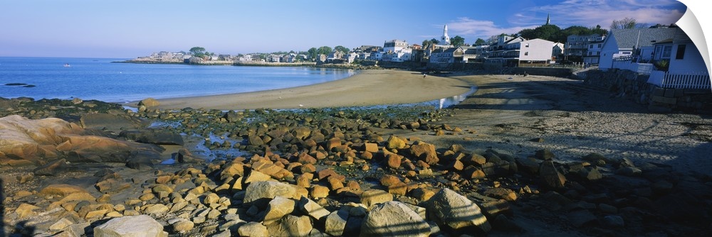 Houses along the beach, Rockport, Massachusetts