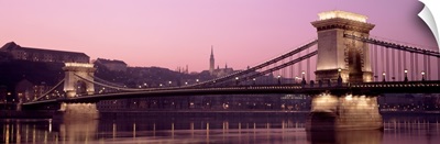 Hungary, Budapest, Szechenyi Lanchid