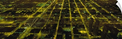 Illinois, Chicago, aerial