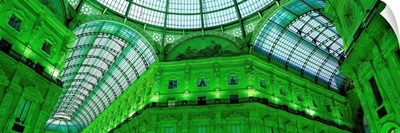 Interior Detail Galleria Vittorio Emanuele II Milan Italy