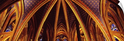Interior, Sainte Chapelle, Paris, France