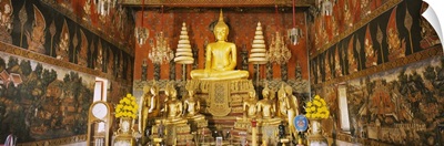 Interiors of a temple, Wat Suwandararam, Ayuthaya, Thailand
