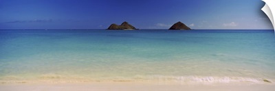Islands in the Pacific Ocean, Lanikai Beach, Mokulua Islands, Oahu, Hawaii