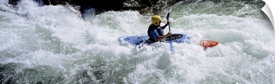 Kayaker Trinity River CA