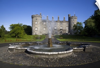 Kilkenny Castle rebuilt in the 19th Century, Kilkenny City, County Kilkenny, Ireland