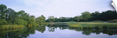Lake on a golf course, Cape May National Golf Club, New Jersey