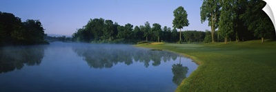 Lake on a golf course, Woodmore, Mitchellville, Maryland