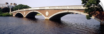 Larz Andersen Bridge Charles River Boston MA