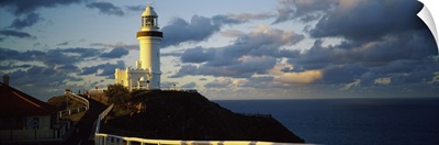 Lighthouse at the coast Broyn Bay Light House New South Wales Australia